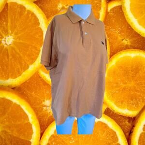 Southern Proper Orange Polo With‎ Dog Logo Size Medium